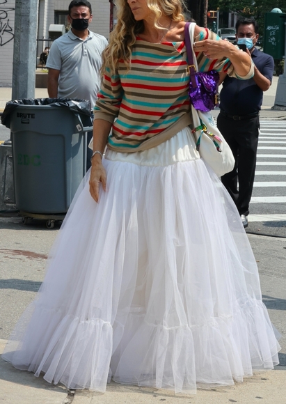 SHEIN Dresses & Skirts - Carrie Bradshaw Alert! White Tulle Skirt
